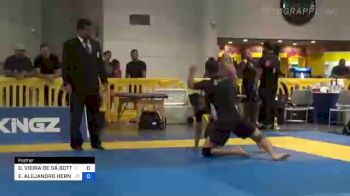 GABRIEL VIEIRA DE SÁ BOTTINO GAU vs EMILIO ALEJANDRO HERNANDEZ RODRI 2022 American National IBJJF Jiu-Jitsu Championship