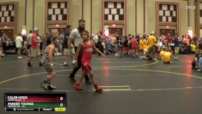 82 lbs Round 4 (6 Team) - Parker Youngs, Triumph WC vs Caleb Hodo, SVRWC Black