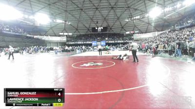 4A 150 lbs Quarterfinal - Samuel Gonzalez, Sunnyside vs Lawrence Jackson, Gonzaga Prep