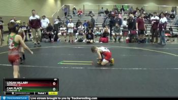 49 lbs Placement (4 Team) - Brantley Barnes, Grandville vs Lucas Berden, Clarkston