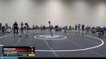 116 lbs Round 5 (6 Team) - Ethan Vugman, Southside Mafia vs Kevin Placer, Eagle Empire