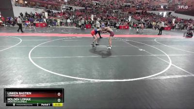 110 lbs Semifinal - Linken Bastien, Luxemburg-Casco vs Holden Lomax, Spencer/Columbus