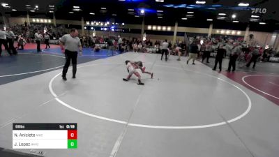 66 lbs 5th Place - Napoleon Aniciete, Aniciete Traning Club vs Jace Lopez, NM Gold