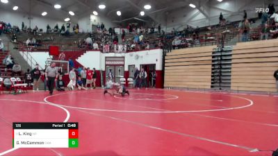 126 lbs Cons. Round 2 - Lain King, North Putnam vs Gavin McCammon, Contenders Wrestling Academy