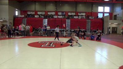 58+65 2nd Place Match - Ella Robbins, Bison Takedown vs Alaina Gilbert, Elevate Wrestling Club