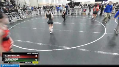 105 lbs Cons. Round 5 - Sloane Kruger, Mat Demon Wrestling Club vs Payton Thiele, The Best Wrestler