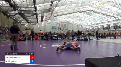 70 kg Consi Of 64 #2 - Mason Wohltman, Virginia Beach Regional Training Center vs Austin Singer, Boilermaker RTC