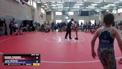 78 lbs Cons. Semi - Damen Therrien, Bonners Ferry Wrestling Club vs Jack Francis, Southern Idaho Wrestling Club