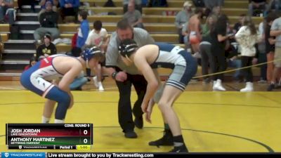 150 lbs Cons. Round 5 - Anthony Martinez, KETTERING FAIRMONT vs Josh Jordan, Lake (Uniontown)