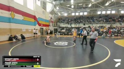 126 lbs Cons. Round 2 - Wyhatt Keith, Campbell County vs Fisher Smith, Campbell County