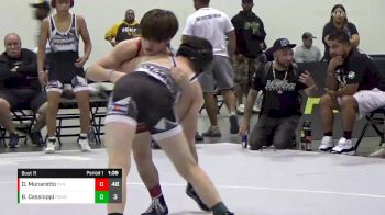 106 lbs Round 4 (6 Team) - Domenic Munaretto, Dynasty vs Bruno Cassioppi, POWA