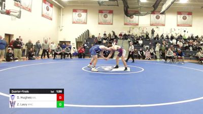 182 lbs Quarterfinal - Zachary Lavy, Winnacunnet vs Danny Hughes, Salem