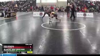 136 lbs Semis & Wb - Blanche `Nina` Kemu Makem, Augsburg University vs Zoe Nowicki, Adrian College