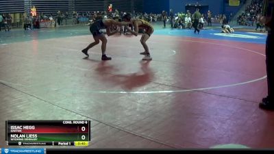 150 lbs Cons. Round 6 - Issac Hegg, Oakton vs Nolan Liess, Wyoming Seminary