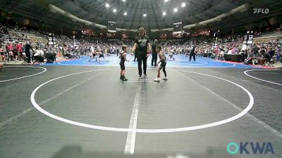 52 lbs Round Of 16 - Paul Walker, Piedmont vs Barrett Homer, Mustang Bronco Wrestling Club