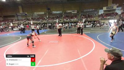 120 lbs Semifinal - Gage Chelewski, Colorado Outlaws vs Ryan Dugan, Durango