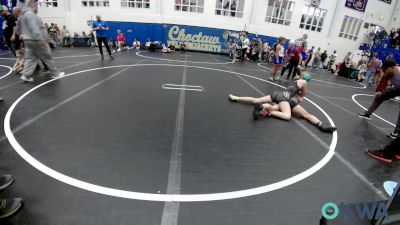 105 lbs Rr Rnd 2 - Cara Crelia, Elgin Wrestling vs Raegan Hanes, Norman Grappling Club