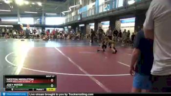 75 lbs Round 8 (10 Team) - Weston Middleton, Panda Wrestling Academy vs Joey Mayer, Little MF