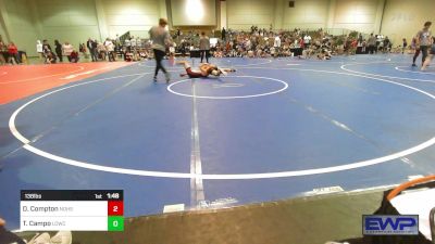 138 lbs Rr Rnd 1 - Dylan Compton, North Desoto vs Tristan Campo, Live Oak Wrestling Club