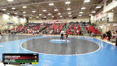 141 lbs Champ. Round 1 - Nick James, Nebraska-Kearney vs Joseph Misitano, New Mexico Highlands