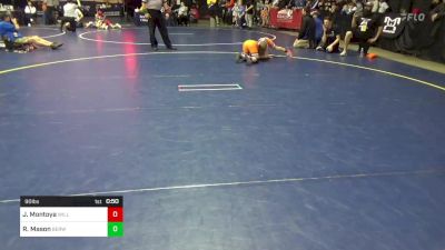 90 lbs Consy 4 - Julian Montoya, Williamsport vs Rohn Mason, Berwick