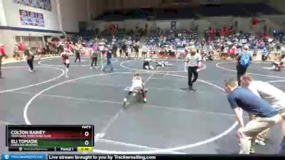 66 lbs Champ. Round 1 - Eli Tomasik, Carolina Reapers vs Colton Rainey, Team Bear Wrestling Club