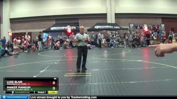 53 lbs Round 1 (6 Team) - Luke Blair, Panhandle All-Stars vs Parker Mangum, Carolina Hammer Squad