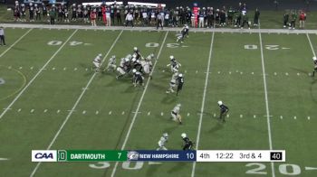 WATCH: UNH QB Max Brosmer Uses His Legs