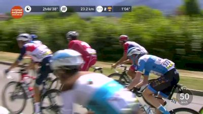 Highlight: Higuita Goes Down In Pileup