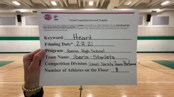 Iberia High School [Small Varsity - Team Performance] 2021 NCA & NDA Virtual February Championship