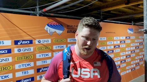 Ryan Crouser Reacts To His Surpise Silver Medal