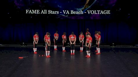 FAME All Stars - VA Beach - VOLTAGE [2021 Senior Small Hip Hop Semis] 2021 The Dance Worlds