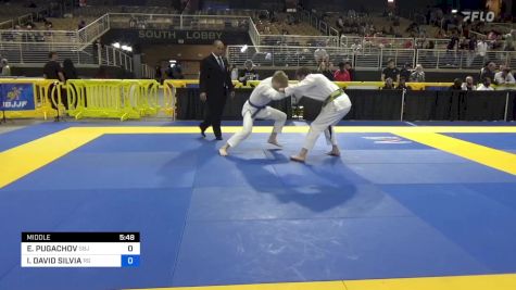 EDUARD PUGACHOV vs ISAAC DAVID SILVIA 2024 Pan Jiu Jitsu IBJJF Championship