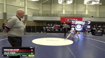 121 lbs Round 5 - Khloe Weber, Mooresville Wrestling Club vs Emmalynn Moore, Highland Wrestling Club