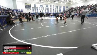 120 lbs Quarterfinal - Alexa Alicante, Cerritos vs Lexi Cooprider, San Dimas