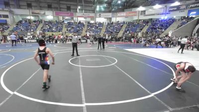 85 lbs Consi Of 8 #1 - Eli Rivera, Del Norte vs Carlo Ruiz, Montrose Elite