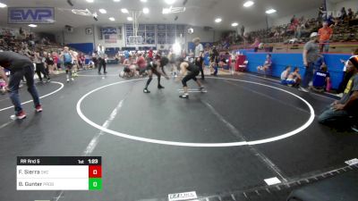 85-90 lbs Rr Rnd 5 - Fernando Sierra, OKC Saints Wrestling vs BaJon Gunter, Prodigy Elite Wrestling