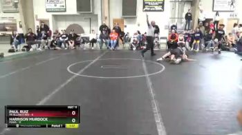 88 lbs Finals (2 Team) - Harrison Murdock, POWA vs Paul Ruiz, PA Alliance Red