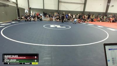 150 lbs Quarterfinal - Evan Urann, Big Cat Wrestling Club vs Glenny Black, CNWC Concede Nothing Wrestling Club