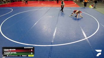 70 lbs Quarterfinals (8 Team) - Colin Nelson, TMBWWG vs Tucker Batzel, Chatfield