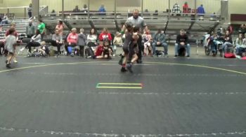 75 lbs Finals (8 Team) - Cole Hatfield, Michigan Matcats vs Gavin Brent, Lowell WC