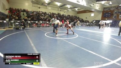 126 lbs Champ. Round 1 - Anthony Reyes, Glendora vs Alex Ramirez, Yucaipa