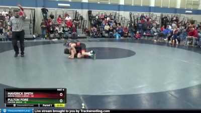 90 lbs Round 3 (4 Team) - Fulton Fore, Center Grove vs Maverick Smith, Indian Creek (large)