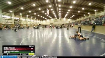 106 lbs Round 1 (4 Team) - Carson Leonard, INWTC vs Cael Staggs, Gold Rush Wrestling