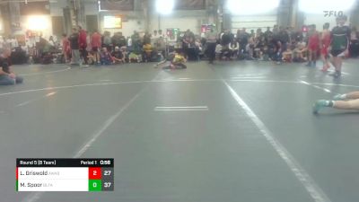 160 lbs Round 5 (8 Team) - Mark Spoor, Black Fox Academy vs Luke Griswold, Askren WA Black