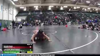 119 lbs Round 5 (6 Team) - Allen Diaz, Nebraska Titans vs Laitenn Braithwait, Columbus Wrestling Organization