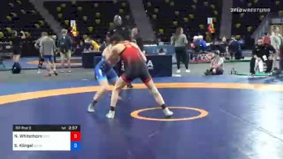 55 kg Prelims - Ngao Shoua Whitethorn, Victory School Of Wrestling vs Samantha Klingel, Army (WCAP)