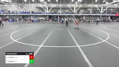 149 lbs Consi Of 32 #1 - James Latona, Naval Academy vs Caleb Sweet, Binghamton University