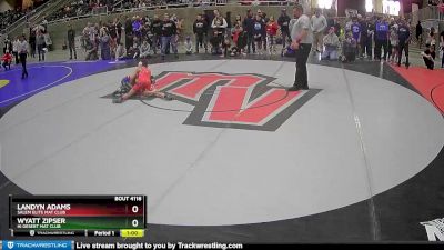 77 lbs Quarterfinal - Landyn Adams, Salem Elite Mat Club vs Wyatt Zipser, Hi Desert Mat Club