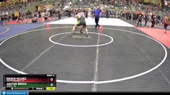 162 lbs Placement (4 Team) - Isaack Valdez, South Medford vs Ashton Brock, Aloha